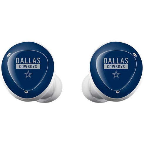 NFL Dallas Cowboys Blue Performance Series Galaxy Buds Plus Skin